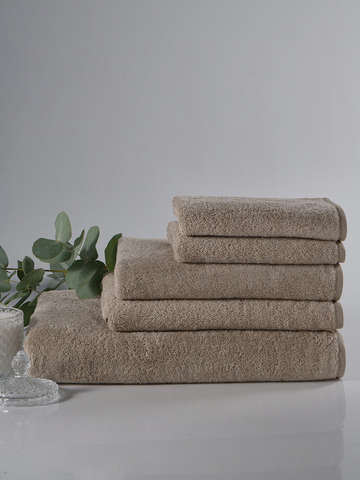 Набор полотенец 5шт Claire Batiste Atelier Ile теплый бежевый