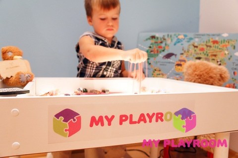 Световой стол для рисования песком Myplayroom 15