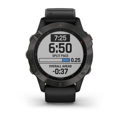 Мультиспортивные часы Garmin Fenix 6 Sapphire with Black Band