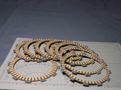 диски сцепления 6+2 Yamaha FJ1100 FJ1200 XJR1200 XJR1300 98-99 02-17 152мм