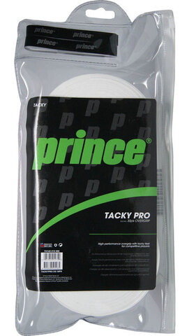 Намотки теннисные Prince Tacky Pro 30P - white