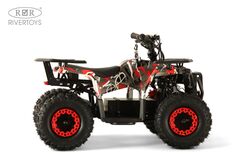 Детский электрический квадроцикл RiverToys MIKA LUX 1000W