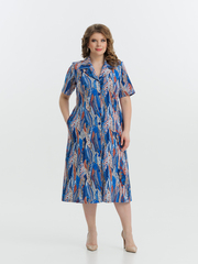 4536 Халат на пуговицах