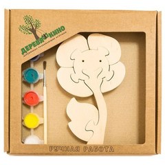 Развивающая игрушка"Цветок"с красками