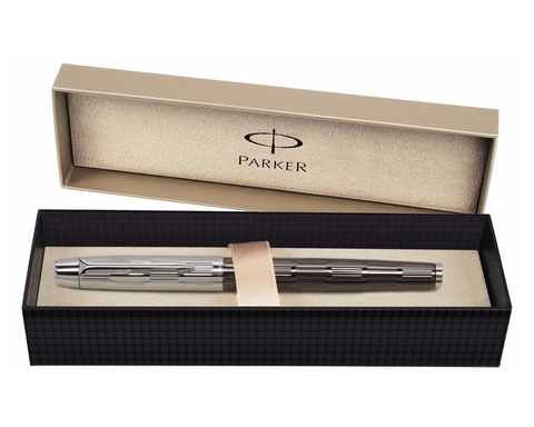 Ручка-роллер Parker IM Premium T222 Twin Chiselled CT (S0908600)
