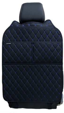 Накидка на спинку сиденья / органайзер (из экокожи) ЛЮКС