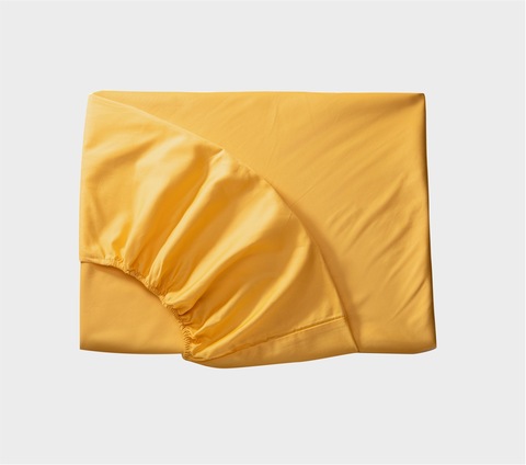 Простыня на резинке 180x200x35 Mollen солнечно-желтая