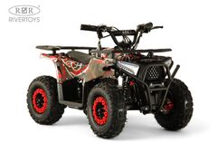 Детский электрический квадроцикл RiverToys MIKA LUX 1000W