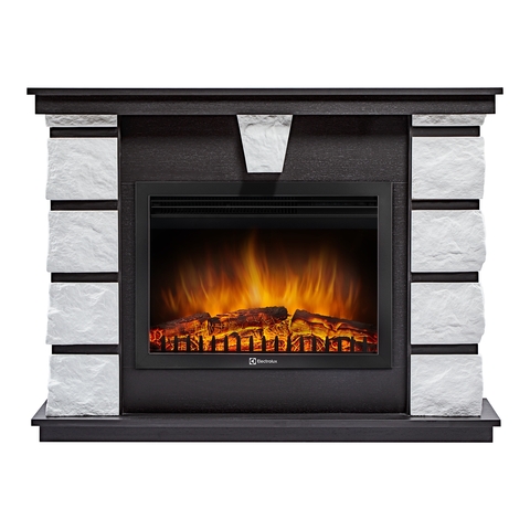 Портал Firelight Excalibur 25 камень белый шпон венге
