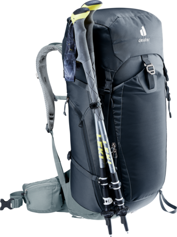 Картинка рюкзак туристический Deuter Trail Pro 36 Black-Shale - 10