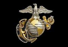 Силиконовый молд № 0201 Герб Морской пехоты США