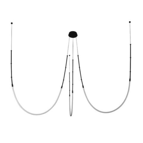 Подвесной светодиодный светильник Arte Lamp KLIMT A2850SP-38BK