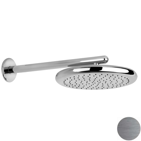 Gessi Goccia 33756#147 Верхний душ с кронштейном, хром матовый