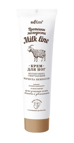 Белита Milk line Протеины молодости Крем д/ног интенсивно смягчающий 100мл