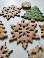 Набор больших снежинок №1