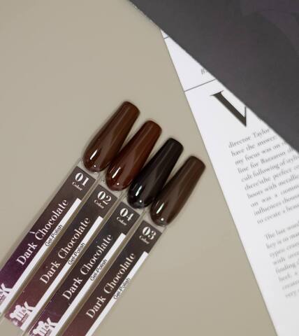 Dark chocolate гель лак 03