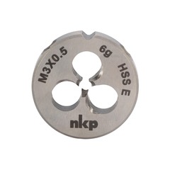 Плашка М 3,0х0,5 DINEN22568 HSSE 6g 20х5мм NKP 188001-N2-0030
