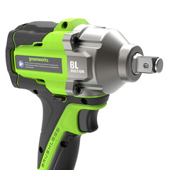 Гайковерт ударный Greenworks IW5500K5 24V (500Нм) аккумуляторный, с АКБ 5 А/ч и ЗУ