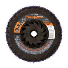 37-1-416 Круг зачист. полимер. (коралловый) Фиолет., extra coarse (очень грубый), 125хМ14х15мм РемоКолор