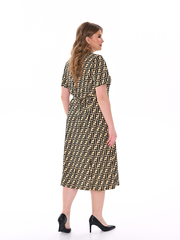 4536 Халат на пуговицах