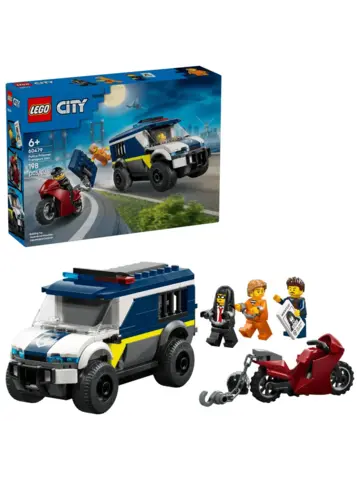 Конструктор City 60479 Полицейский фургон для заключенных