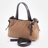 Сумка Саломея 505 эко-замша песочный