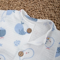 Боди-песочник из муслина