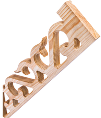 Наличник 100 резной фрезерованный  №1   3,0 м    1/5