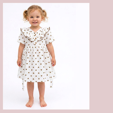 Платье хлопок/муслин (3-7) 260429-ZG1549