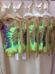 Купальники групповые для выступления б/у