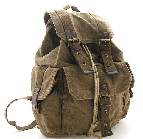 Винтажный рюкзак из ткани Virginland VIR-55