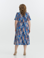 4536 Халат на пуговицах