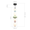 Светильник подвесной ST Luce Florentini SL6134.453.01