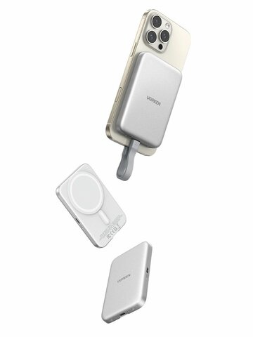 Корпус для диска  UGREEN D619 (55151) Magnetic M.2 NVMe SSD Enclosure 10Gbps, серебристый Корпус для диска  UGREEN D619 (55151) Magnetic M.2 NVMe SSD Enclosure 10Gbps, серебристый