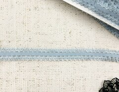 Резинка декоративная ажурная, ш. 2 см, светло-голубой