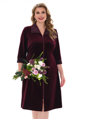 4075 Халат на молнии