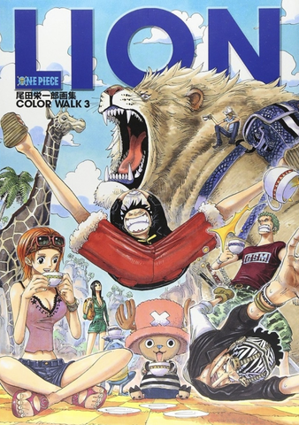 One Piece Color Walk Vol. 3 Lion (на японском языке)