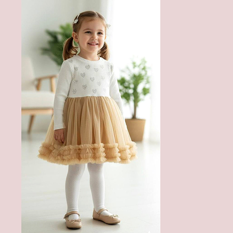 Платье нарядное д (3-6) 251111-LR5056