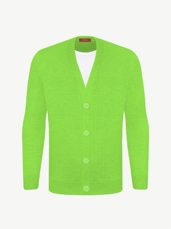 Кардиган с пуговицами из экохлопка