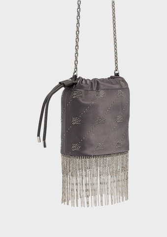 Сумка KARL LAGERFELD K/Soiree Bucket Rhinestones