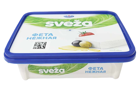 Сыр мягкий Фета нежная 45% 250гр SVEZA