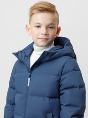пальто  для мальчика  ВК 34070/6 УЗГ