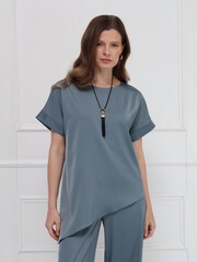 Блуза Д-2007 ЛНА AKIMBO