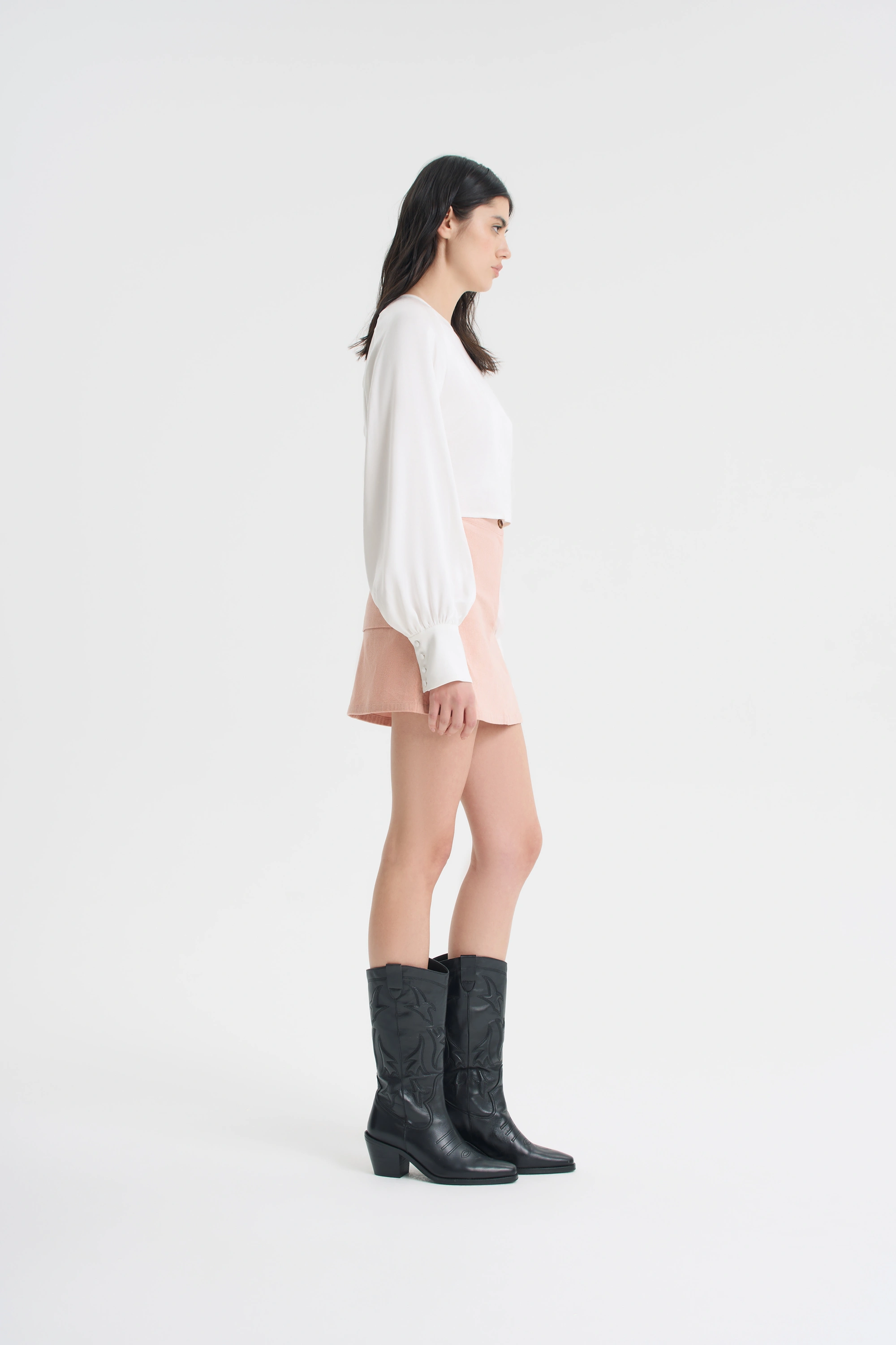 Блуза укороченная