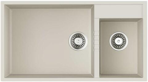 Omoikiri TEDORI 85-2-U-WH