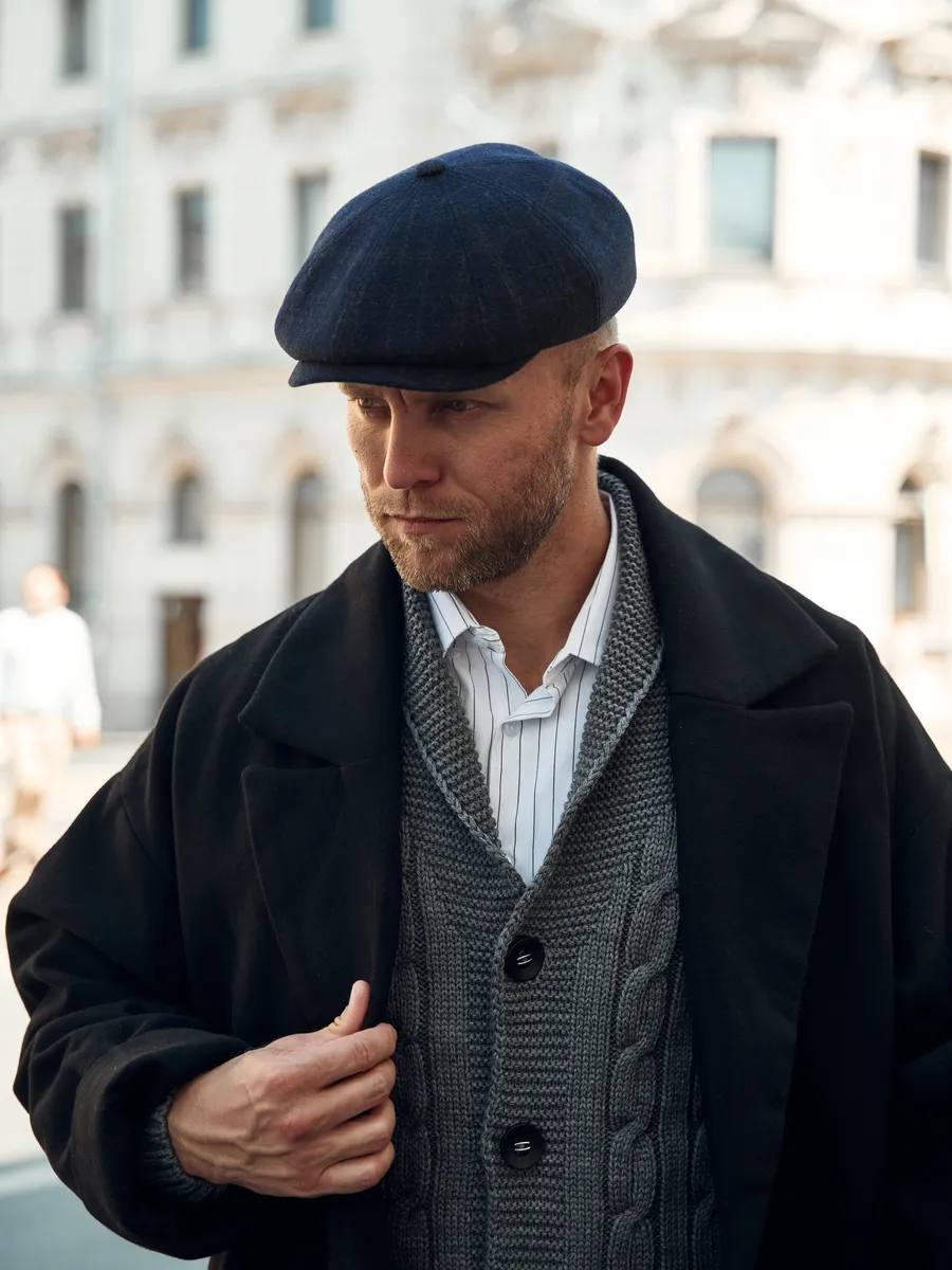 Кепка восьмиклинка утепленная