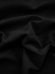 Ткань костюмная Крапива, 224 г/м2, 140 см, Черный