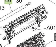 Canon / HP / Hewlett Packard - RM1-4952 - Secondary Transfer Assembly - For Duplex Models Only — фото 2