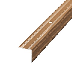 Порог угловой Лука ПУ-05, 900 x 20 x 20 мм, бук, 22574