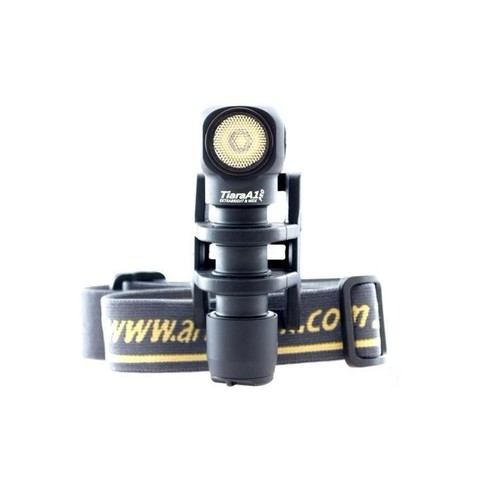 Фонарь Armytek Tiara A1 Pro v2 (Налобный) (Тёплый свет) XP-L 560 лм 82 м 1хАА/1х14500 без батареек